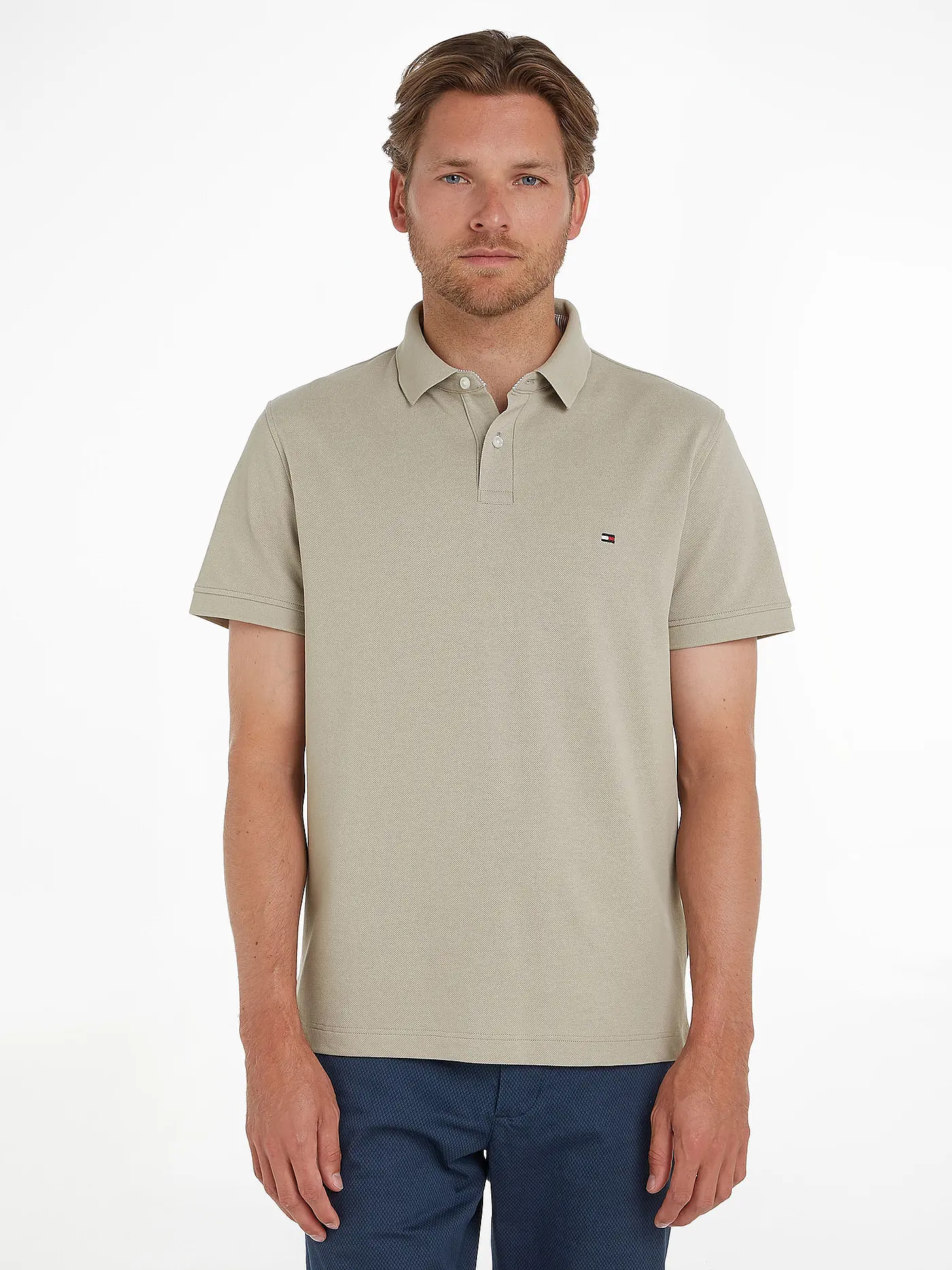 TOMMY HILFIGER | Poloshirt Regular Fit PERFORMANCE | beige